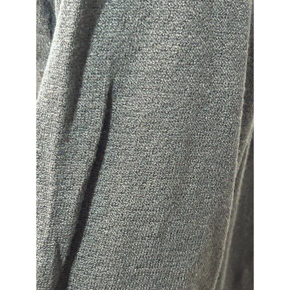 Pronto Uomo Men’s Vtg Black Sweater M Italy Collared 2- Button Geometric Solid - Picture 11 of 14